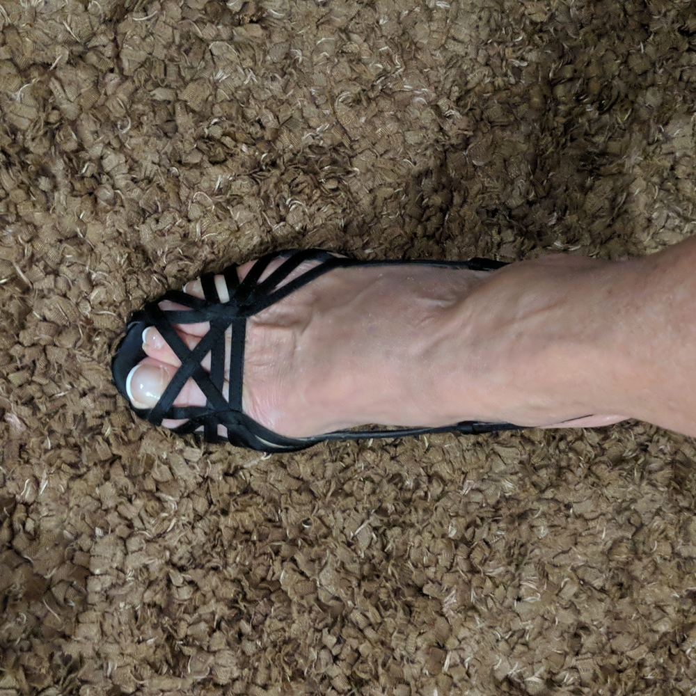 Strappy Black Sandals